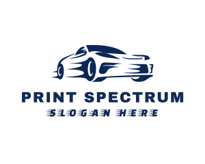 Sports Car Speed Racing logo design