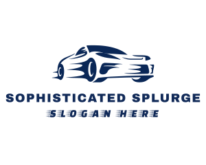 Sports Car Speed Racing logo design