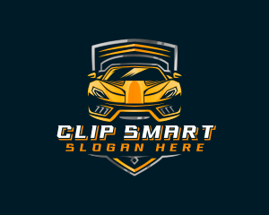 Sports Car Automotive logo design