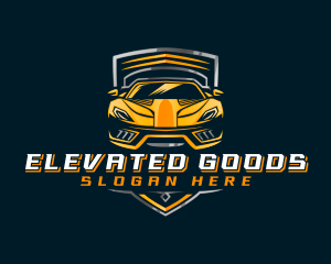 Sports Car Automotive logo design