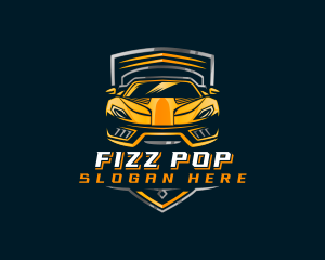 Sports Car Automotive logo design