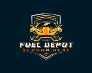 Sports Car Automotive logo design