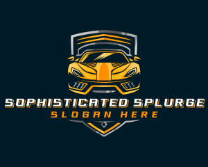 Sports Car Automotive logo design