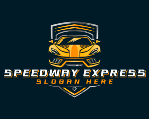 Sports Car Automotive logo design