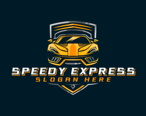 Sports Car Automotive logo design