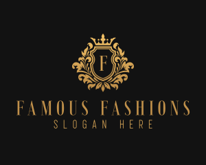 Royal Fashion Boutique logo design