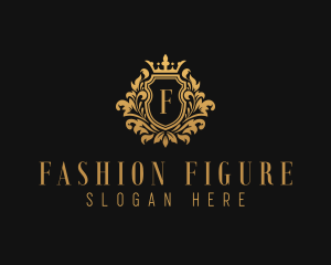 Royal Fashion Boutique logo design