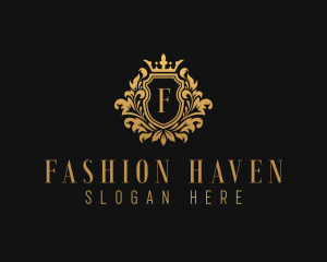 Royal Fashion Boutique logo design