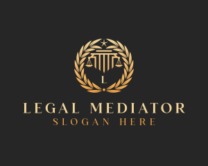 Law Attorney Paralegal logo design