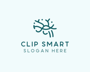 Brain Therapy Science logo design