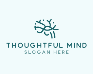 Brain Therapy Science logo design