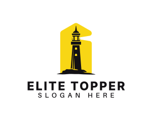 Lighthouse Tower Port logo design