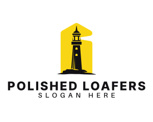 Lighthouse Tower Port logo design