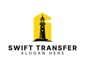 Lighthouse Tower Port logo design