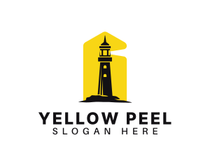 Lighthouse Tower Port logo design