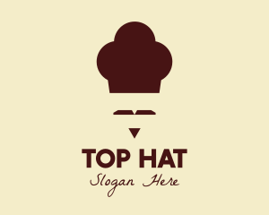 Oriental Emperor Chef Hat logo design