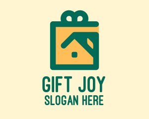 House Roof Gift  logo design