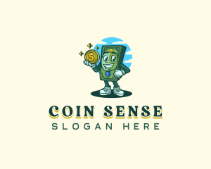 Cash Money Coin logo design