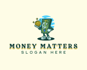 Cash Money Coin logo design