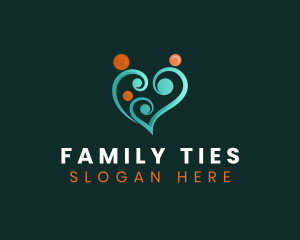 Family Heart Care logo design