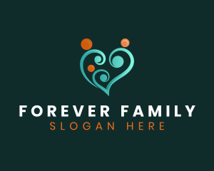 Family Heart Care logo design