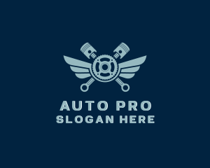 Mechanic Automotive Wings logo
