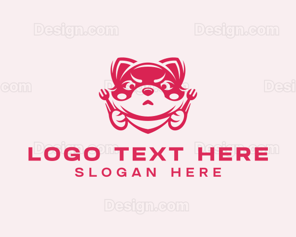 Hungry Pet Dog Logo