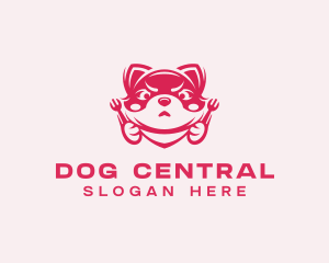 Hungry Pet Dog logo design