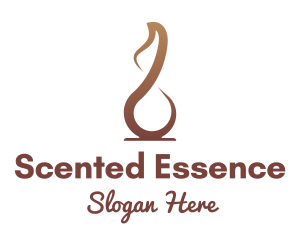 Aromatherapy Scented Candle  logo design