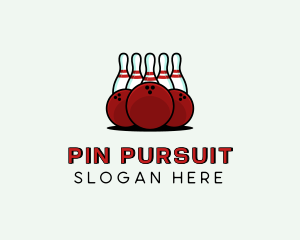 Bowling Ball Pins logo