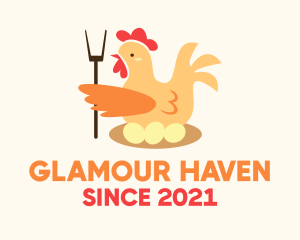 Chicken Egg Farmer  logo