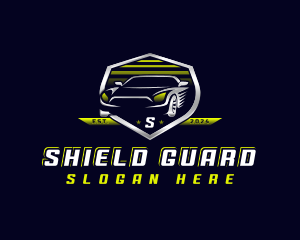 Car Shield Garage logo design