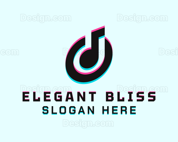 Glitch Music App Logo