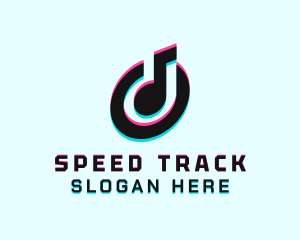 Glitch Music App Logo