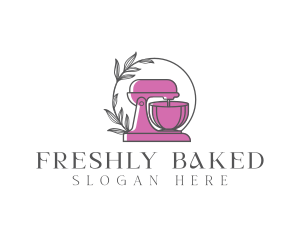 Baking Mixer Dessert logo design