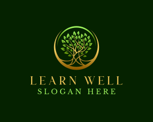 Tree Wellness Spa logo design