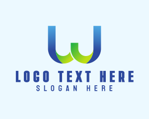 Generic Digital Letter W Business logo