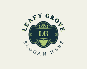 Yard Leaves Landscaping  logo design