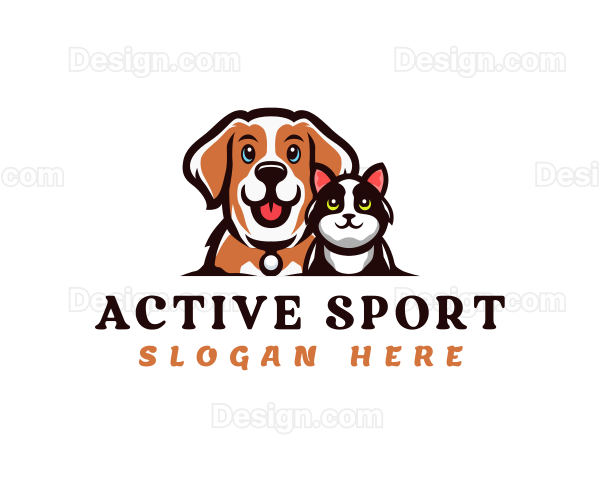 Animal Pet Shelter Logo