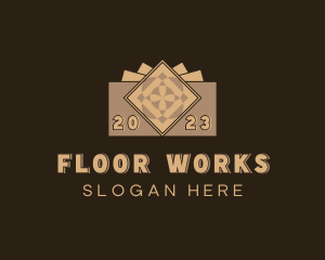 Pattern Floor Tiles logo design