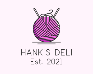 Pink Yarn Ball  logo