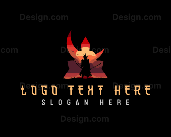 Japanese Shogun Warrior Logo