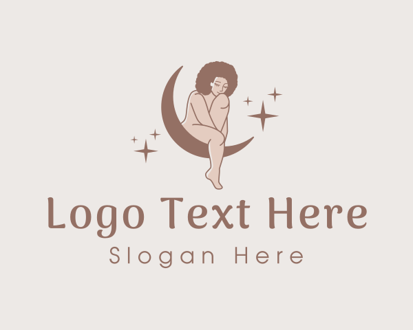 Nude logo example 4