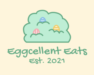 Easter Egg Bush  logo design