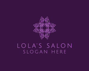 Eco Flower Salon logo design