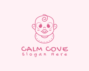 Cute Baby Infant logo