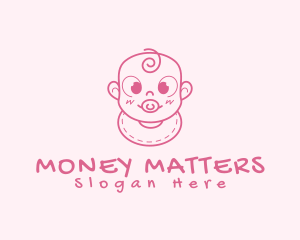 Cute Baby Infant logo