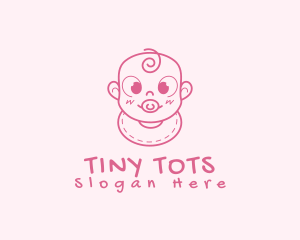 Cute Baby Infant logo