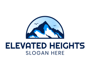 Blue Mountain Peak  logo design