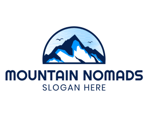 Blue Mountain Peak  logo design